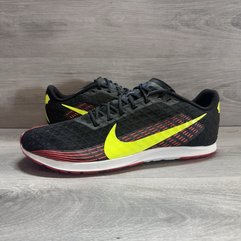Nike Shoes Mens 13 Zoom Rival XC Track Racing Sneakers Black Mesh AJ0851-005